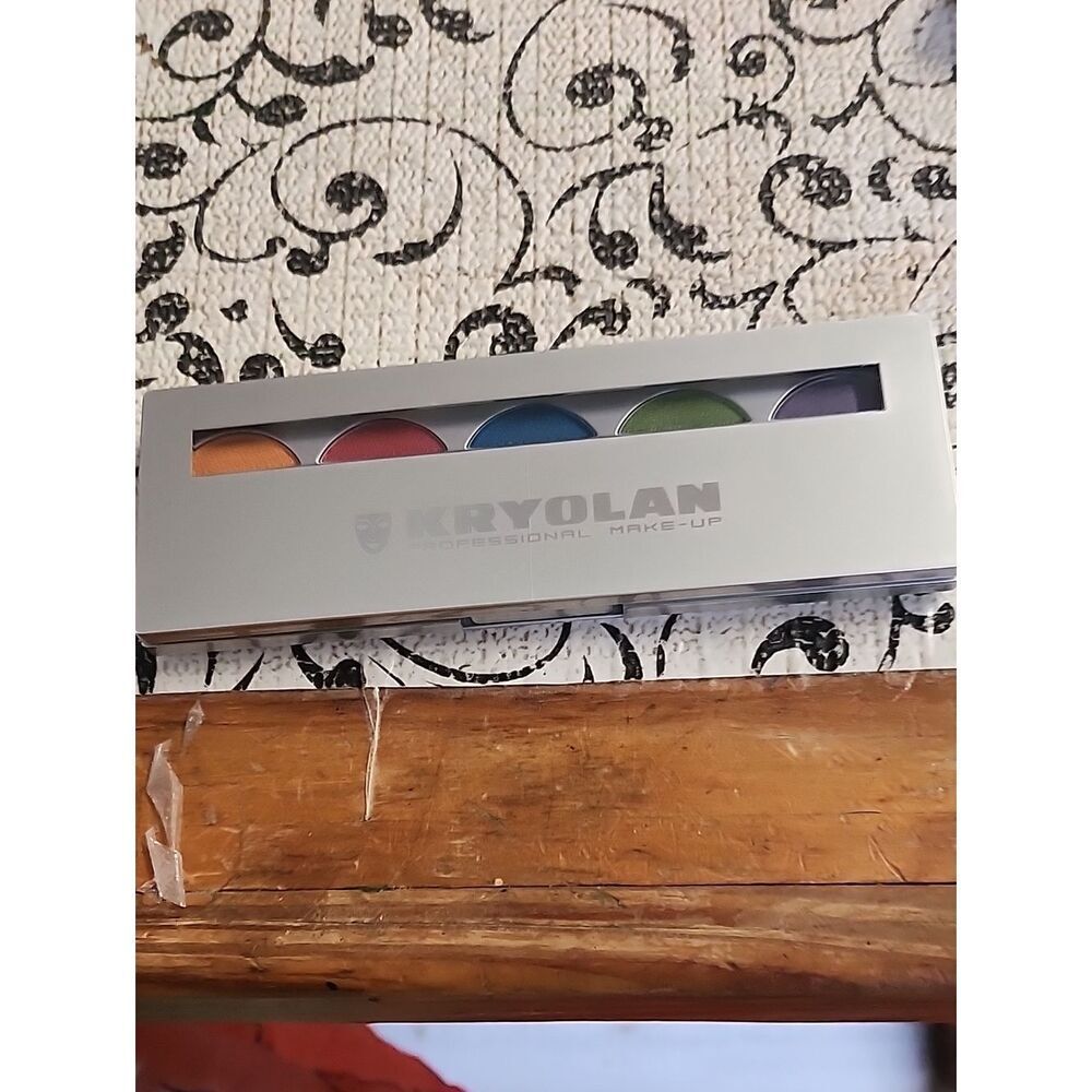 Kryolan Professional Makeup Color Palette - Rainbow Shades